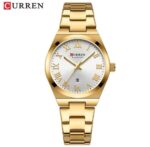 Curren Blanche Ladies Watch – Elegant Stainless Steel Quartz Ladies Watch with Roman Numerals - Image 2