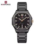Naviforce Men's Watch Stainless Steel Quartz Analog Watch with Date Display – Luxury Business Wristwatch - Image 4