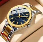 Curren Men's Stainless Steel Quartz Watch with Date Display |Curren Men's Quartz Watch  Fashion Wristwatch