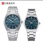 Curren Couple Quartz Watch – Luxury Stainless Steel Matching Watches