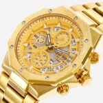 BESTWIN Gold Men's Quartz Watch | Luxury Gold Stainless Steel Analog Watch