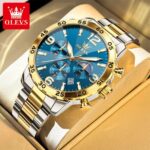 OLEVS Luxury Men's Quartz Chronograph Watch