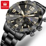 OLEVS Luxury Men's Quartz Chronograph Watch - Image 4