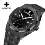 WWOOR Men's Luxury Stainless Steel Watch - Image 5
