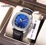 Chenxi Men's Watch – Luxury Quartz Analog Leather Strap Wrist Watch with Date Display - Image 4