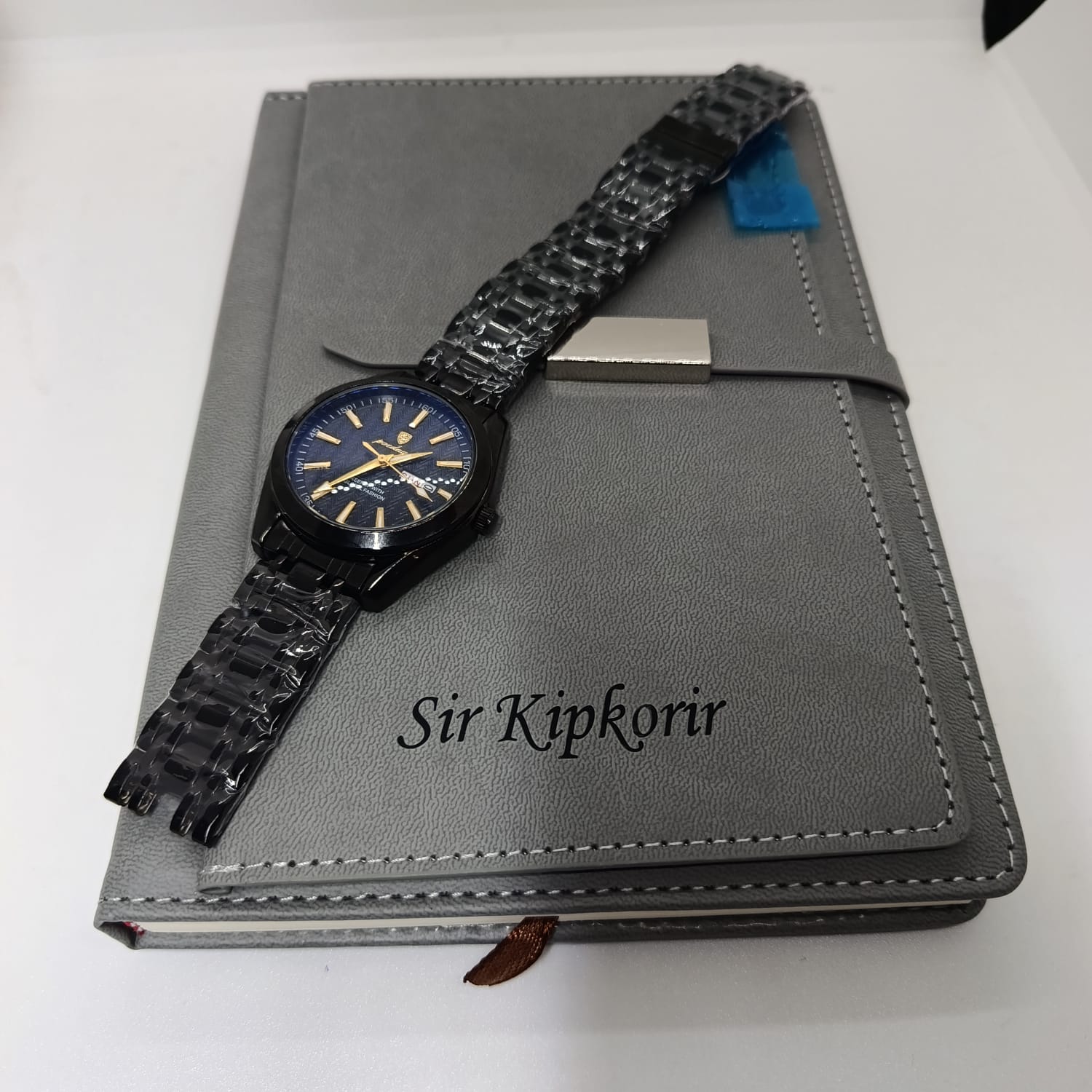 WhatsApp Image 2026-07-29 at 17.20.35 Personalized Executive Gift Set | Custom Notebook & Men's Wrist Watch - Image 1
