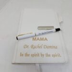 Personalized Executive Notebook & Pen Gift Set | Custom Engraved Journal - Image 2