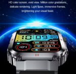 HW57 Smart Watch with AMOLED Display, Bluetooth Calling & LED Flashlight – Black  Focus Keyword - Image 5