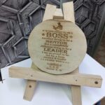 Personalized Wooden Appreciation Plaque for Boss, Mentor & Leader Gift
