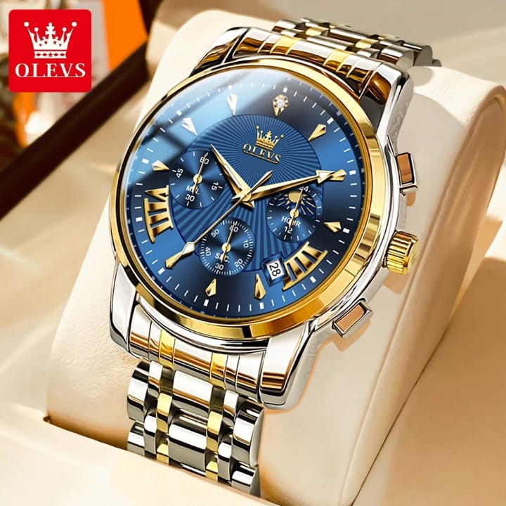 WhatsApp Image 2026-08-01 at 14.00.28 OLEVS Men's Luxury Watch Kenya | Stainless Steel Waterproof Quartz Watch - Image 1
