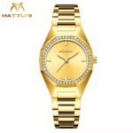 Matturi Ladies Watch – Luxury Stainless Steel Women's Fashion Watch - Image 4