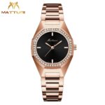 Matturi Ladies Watch – Luxury Stainless Steel Women's Fashion Watch - Image 3