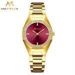 Matturi Ladies Watch – Luxury Stainless Steel Women's Fashion Watch - Image 2