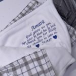 Personalized White Fleece Blanket Kenya