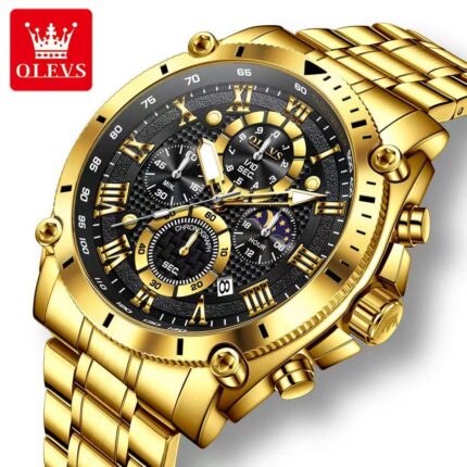 OLEVS Gold Men’s Watch Kenya