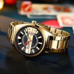 Curren Men's Gold Watch