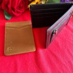 Men's Leather Money Clip Wallet