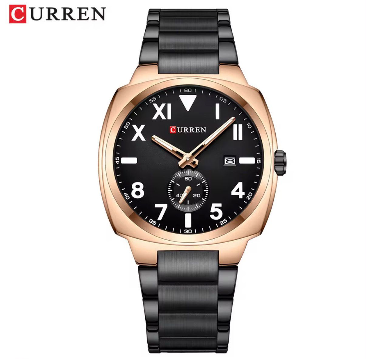 WhatsApp Image 2026-08-18 at 08.13.46 (1) Curren Men's Rose Gold Black Watch