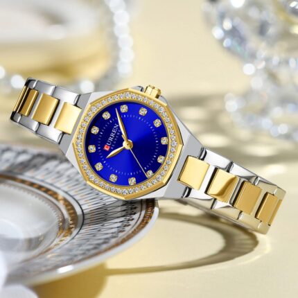 Curren Blanche Two Tone Watch