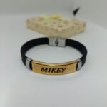 personalized men's wristband