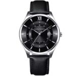 Hannah Martin Black Leather Watch