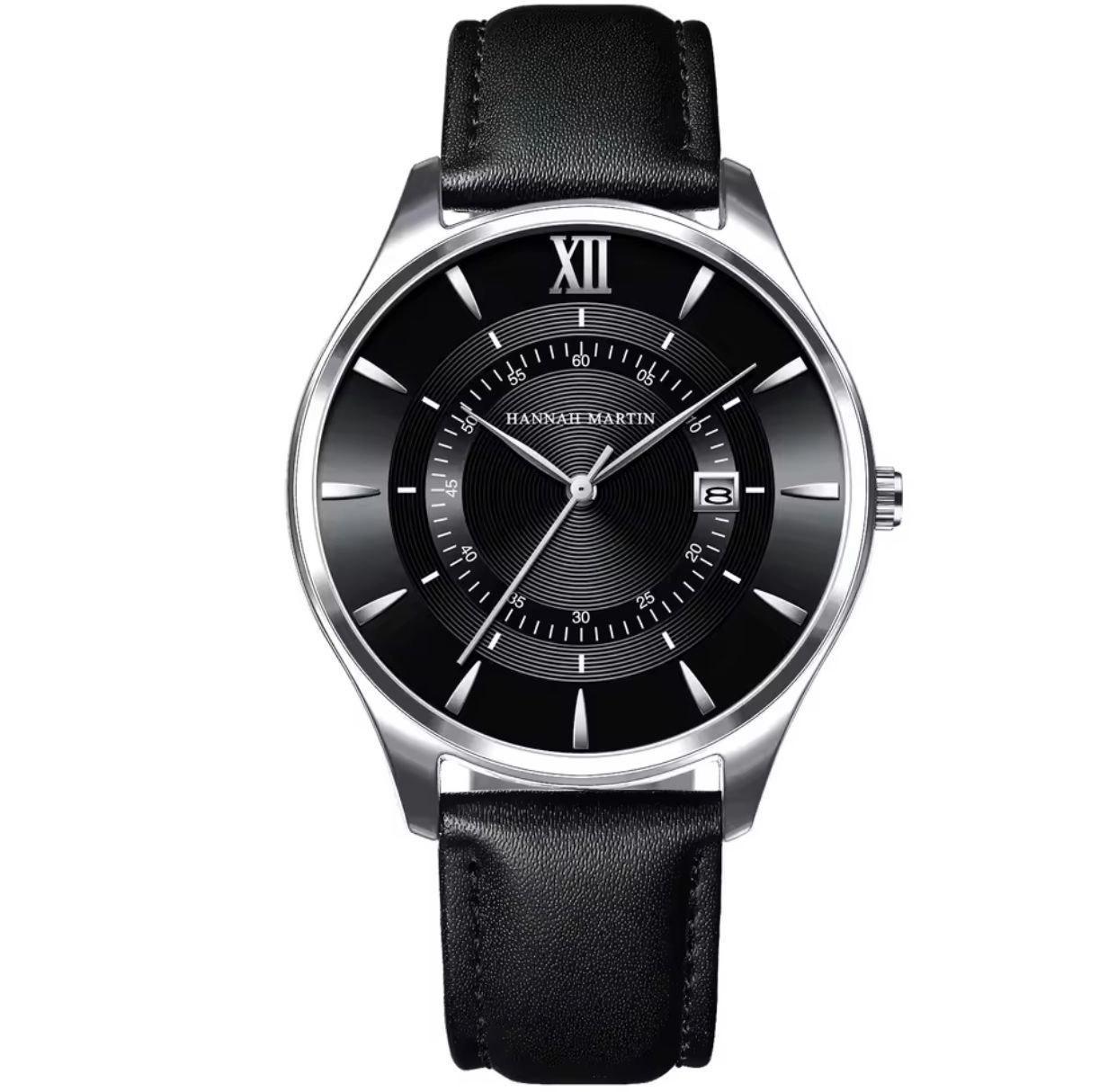 WhatsApp Image 2026-08-21 at 11.57.47 Hannah Martin Black Leather Watch