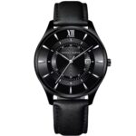 Hannah Martin Black Leather Watch