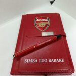 Arsenal Leather Journal Set