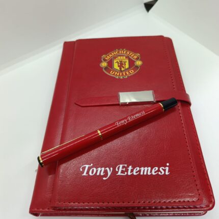Manchester United Leather Journal Set