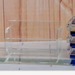 Acrylic Crystal Desktop Clock Set