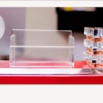 Crystal Globe Desk Organizer