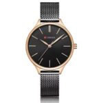 CURREN Black Mesh Ladies Watch