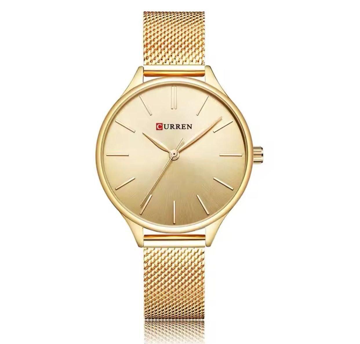 WhatsApp Image 2026-08-22 at 13.13.12 CURREN Gold Mesh Ladies Watch