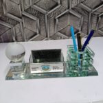 Regional Youth Forum Glass Desk Organizer