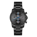 WWOOR All Black Quartz Watch