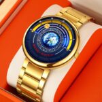 SKMEI Gold Celestial Quartz Watch