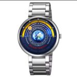 SKMEI Silver Celestial Quartz Watch