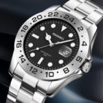 SKMEI Silver Stainless Steel Quartz Watch