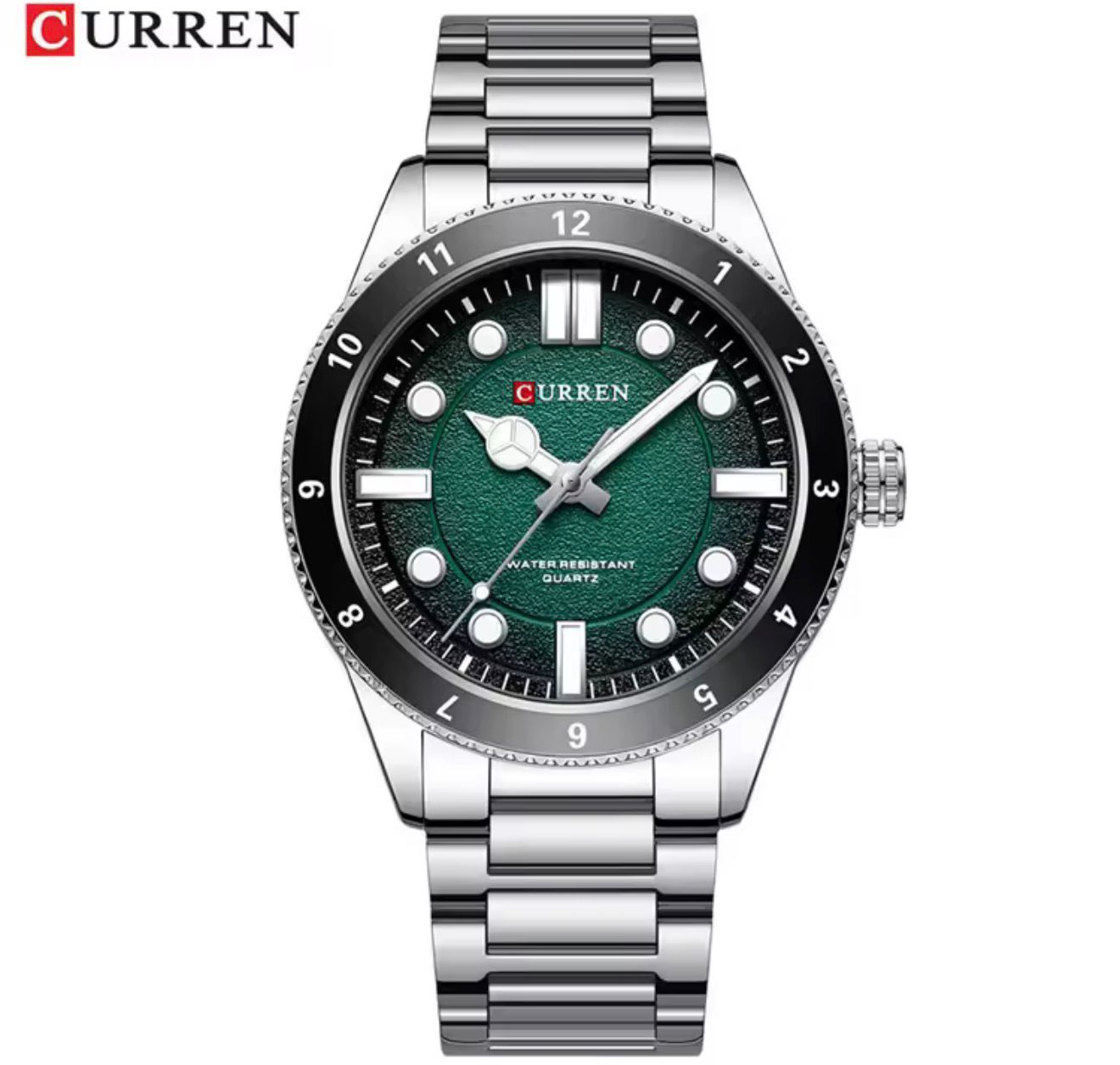 WhatsApp Image 2026-08-27 at 12.19.08 CURREN Silver Green Quartz Watch