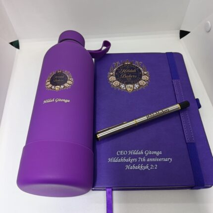Personalized Purple Executive Gift Set