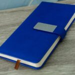 Personalized Executive Blue Notebook
