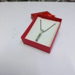 personalized engraved bar necklace