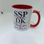 Personalized two-tone appreciation mug
