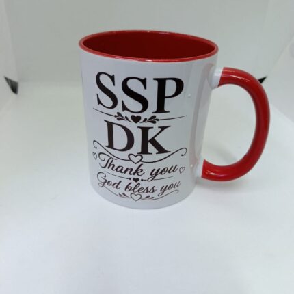 Personalized two-tone appreciation mug