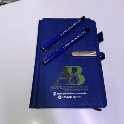 personalized executive leather notebook