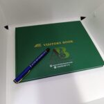 personalized executive visitors book