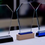 Logo branded trophy in Kenya