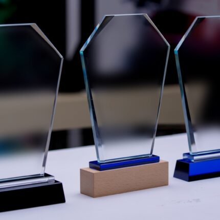 Logo branded trophy in Kenya