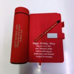 Personalized Red Gift Set