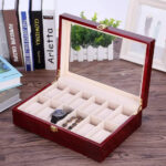 Wooden Watch Organizer